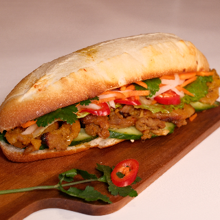 Hanoi Bbq Pork Banh Mi - Thịt Heo Nướng