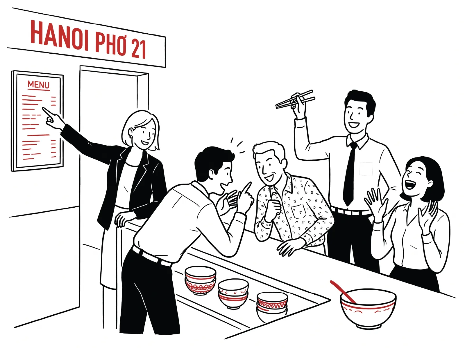 Hanoi Pho 21 catering